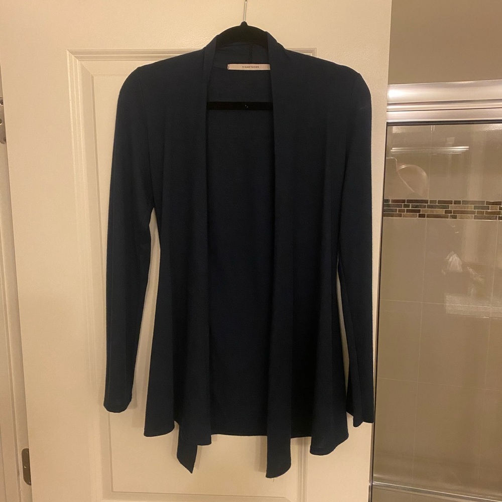 Dark Navy Lightweight Cardigan